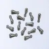 Pingente Pequeno de Gota d'Água de Cobre 7/9mm Acessórios para Joias DIY Corrente de Cauda Extensão de Corrente Pingente em Forma de Gota d'Água