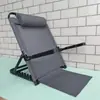 Respaldo de Cama Ajustable Silla Sofá Perezoso Plegable Sillón Respaldo de Cama para Ancianos Soporte de Marco Cojín Asiento