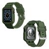 Adecuado para Apple Watch S10 Correa Integrada de TPU iWatch 56789 Ultra2 Cubierta Protectora Anticaídas Correa de Muñeca