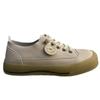 Retro Primera Capa Piel Vacuna Zapatos Blancos para Mujer 2025 Primavera y Otoño Nuevos Tendón de Res Suela Suave Zapatos Casuales Zapatos Slip-on para Mamá Embarazada