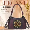 Bolsa tiracolo de ombro novo estilo 2026, bolsa almofada texturizada retrô personalizada, bolsa feminina de grande capacidade com alça de ombro larga