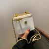 Bolsa Cruzada Acolchada con Cadena Estilo Chanel para Mujer Pedido Extranjero Moda 2026 Bolso Caja Simple de Gama Alta Bolso de Hombro