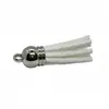 Nuevo Colgante de Borla de Terciopelo Coreano de 3 cm Fleco de Mini Borla Accesorios DIY Hechos a Mano Borla Galvanizada