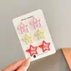 Pinzas para el pelo de estrella de cinco puntas de colores dulces para niñas, Pasadores para el pelo para niñas, Pinzas para el pelo para la parte trasera de la cabeza, Accesorios para el pelo