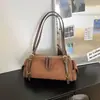 Cross2026 Otoño Nuevo Retro Bolso Mate Bolso de Axila Casual Simple Versátil para el Trabajo Bolso de Hombro Único