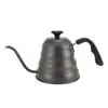 Chaleira pour-over de aço inoxidável 304 mais vendida internacionalmente com bico longo e boca fina, Chaleira para café pour-over com termômetro, Chaleira Nuvem