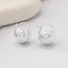 2026 Europeo y Americano Nuevo Estilo Bola de Hielo Brillante Piña Cono Versátil Simple Diseño de Arete
