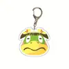 Llavero Forma Original Animal Crossing Colgante Acrílico Animal Crossing Amigos Estación de Servicio Juego Periférico Venta al por Mayor