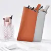 Bolsa Portátil para Armazenamento de Óculos com Gancho, Bolsa Pequena de Couro Multifuncional de Grande Capacidade para Levar na Mão, Bolsa para Armazenamento de Canetas para Estudantes