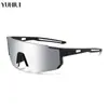 Gafas de Sol Deportivas para Ciclismo, Moda Europea y Americana, Protección Solar para Exteriores, A prueba de Viento, Modernas, Gafas de Sol Polarizadas Transfronterizas para Hombres y Mujeres