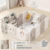 Corralito para niños, Parque infantil interior, Sala de estar, Dormitorio, Valla para niños pequeños, Valla de seguridad para bebés, Tapete para gatear, Protector y Educativo