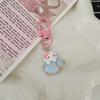 Llavero rosa variado Kt con bonito colgante de dibujos animados para chica, accesorio para pareja o novia, regalo.