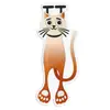 Nuevos Marcadores de Libros Acrílicos Creativos en Stock con Diseños de Gatos, Marcadores Creativos Huecos de Animales, Marcadores Lindos de Colores con Forma de Perro