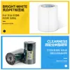 Etiqueta Autoadhesiva Blanca Brillante para Mascotas Chiteng Pegatina de Código de Barras 30 a 80 de Ancho Impermeable Resistente al Desgarro Resistente a la Abrasión Papel de Impresión de PVC