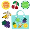 Bolsa de Praia EVA Quente Transfronteiriça Acessórios de Flores DIY Fivela Decorativa Desenho Animado Descarregamento Bolsa Buraco de Fruta Acessórios de Bolsa Flor Bogle