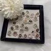 Material de Accesorios de Superficie de Huevo Fantasma Natural con Agujeros para Collar Pulsera Pulsera Hechos a Mano DIY