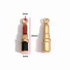 Accesorios de Joyería de Aleación para Hacer Manualidades con Forma de Gota de Aceite Bolsita de Maquillaje para Niñas Accesorios de Tacones Altos Pulsera Pendientes Colgante W507