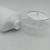 Botella dispensadora de PET de lujo con tapa abatible de 500 ml, Botella de gran capacidad para gel de ducha y champú, Materiales de embalaje para cuidado diario en stock