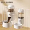Dispensador de Agua Automático Colgante para Jaulas de Gatos, Dispensador de Agua Colgante para Jaulas, Alimentador Automático, Set para Perros para Mascotas