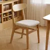 Silla de Comedor, Mesa de Té para el Hogar, Silla Principal, Taburete Retro con Respaldo para Cafetería, Silla de Mesa de Comedor de Madera Maciza Comercial para Hotel