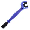 Cepillo Limpiador de Cadena para Bicicleta y Motocicleta, Cepillo de Cerdas Suaves, Cepillo Limpiador de Cadena para Bicicleta de Montaña, Cepillo Limpiador de Cadena y Piñón