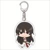 Hell Music Keychain Animação em torno de sapinhos Maru Ehai Ya Esquerda Pendurado Batalhão Guarda Gangue Zuo Chefu Zhi Pingente Acrílico