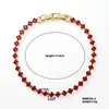 Pulsera Cuadrada de Cobre con Circonita Incrustada, Joyería de Mano de Lujo Ligero, Versátil, a la Moda, Ins, Venta Caliente Europea y Americana para Hombres y Mujeres