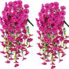 Amazon Transfronteiriça Simulação Flor Eucalipto Flor de Seda Casa Casamento Exterior Pátio Pendurado na Parede Rattan Flor Artificial