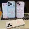 Adesivo de Foca Fofa Design de Coração Janela Grande Transparente Macio Fofo Maçã 17 Pro Capa de Celular Anti-Queda para iPhone 18