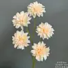 Arranjo de Chão com Flores Artificiais Cor de Champanhe, Rosa de Casamento, Hortênsia, Material de Flores para Corredor de Teto, Arranjo de Decoração para Auditório