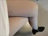 Directo de fábrica 300 jin medias talla grande alto brillo aceitoso negro seda aceite de caballo 8D estilo delgado pierna desnuda no es necesario quitar ajuste envío directo