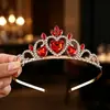 Barbie Corona de Princesa Accesorios para el Cabello Soporte Venta al por Mayor Personalización Personalización por Imagen Rendimiento Accesorios para el Cabello Fiesta de Cumpleaños Diadema Niñas