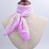 Pañuelo de Seda Pequeño de Gasa 65cm Pañuelo Cuadrado Pequeño de Temperamento Retro para Mujer Pañuelo Decorativo Combinable Pañuelo Cuadrado de Primavera y Verano