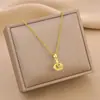 [Aço Titânio] colar de aço titânio de alta qualidade feminino moda luxo leve design de nicho não desbota corrente clavícula joias atacado