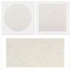Xuan Card Cartão de Cartão de Papel Xuan Feito à Mão Lente Espelho Antigo Redondo Caligrafia Papel de Cânhamo Branco Vazio Pintura Chinesa Cartão de Cartão Xuan