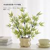 Simulação Planta Decoração Nórdica Pequeno Vaso Planta Escritório Sala de Estar Desktop Interior Bonsai Decoração Biônico Flor Falsa Planta Verde