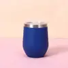 Comércio Exterior 12oz Porta-Ovo 304 Aço Inoxidável Camada Dupla Vácuo Casca de Ovo Copo Térmico Taça de Vinho Tinto Presente Corporativo