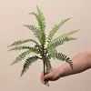 Samambaias artificiais, samambaia persa e samambaia aspargo para micro paisagismo de prédios comerciais, áreas verdes, decoração de casa e bonsai de folhas de samambaia