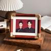 Imprimir foto y marco de fotos personalizado diy 6 pulgadas mesa de crecimiento para niños sentido avanzado marco de fotos familiar pared de marco vacío
