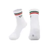 Calcetines Antideslizantes para Bádminton, Calcetines Transpirables Absorbentes de Sudor, Calcetines Deportivos, Calcetines de Algodón para Tenis, Calcetines Bordados de Media Pantorrilla para Correr al por Mayor