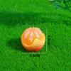 Juguete de Comida Mini Fruta Simulada Naranja Semi-Pelada Micro Paisaje Adornos Pequeños Luminosos Pegamento de Crema Accesorios de Resina DIY