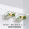 Caja de almacenamiento extraíble colgante para refrigerador, cajón para verduras, caja de huevos, estante para huevos, bandeja para huevos, caja para mantener la frescura en casa