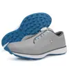 Zapatos de Golf para Hombre Talla Grande Transfronterizos con Hebilla Giratoria, Zapatos Deportivos con Tacos Fijos, Diseño de Graffiti, Material de Algodón Transpirable Casual
