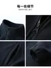Directo de fábrica, en stock, sudadera de forro polar doblemente cepillado de 380 g, estilo con cremallera holgada otoño/invierno, adecuada para uniformes de grupo y pedidos al por mayor