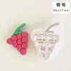 Molde de pão cozido de desenho animado fruta vegetal morango saia Assadeira Molde de biscoito ferramenta de corte de massa doméstico