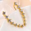 Long Rui versión coreana transfronteriza de aretes de diseño de viento frío de alto sentido para mujer aretes largos de borla de diamantes fabricantes venta al por mayor