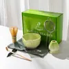 Set de batidor de té matcha de 100 piezas transfronterizo con pico, Set de cepillos de té matcha hechos a mano