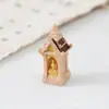 Adornos de Artesanía de Resina Estilo Nórdico Dibujos Animados Creativos Realistas Búho Micro-Paisaje Decoración de Jardín Pequeños Adornos Transfronterizo