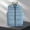 Colete de algodão com enchimento de inverno plus size colete roupas de equipe de treinamento trabalho em equipe logo estampado personalizado quente