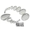 Cristal de Cristal Artificial de Venta Caliente Accesorios para Joyería DIY Parches de Piedra de Tiempo Redondo Semiesférico Ovalado Forma de Gota de Agua Tarjeta de Color